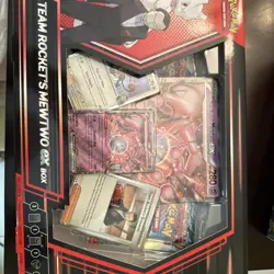Pokemon TCG Team Rocket's Mewtwo ex Box Sealed New - Image 1