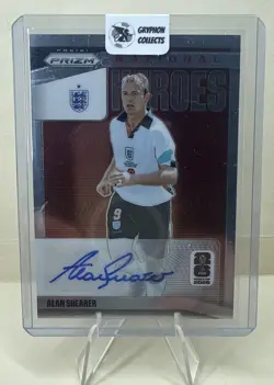 2026 Panini Prizm FIFA World Cup Alan Shearer #NH-AS National Heroes Wave Auto - Image 1