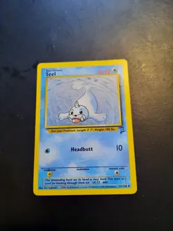 Seel Water Type Pokemon Card 61/130 Base Set 2 Regular Good Condition - Image 1
