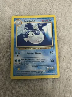 Pokemon TCG Dewgong Legendary Collection 40/110 Non Holo Card - Image 1