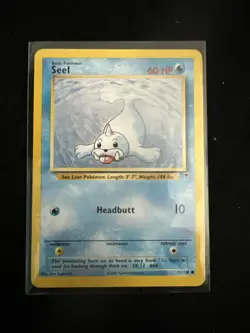 Pokemon TCG Seel Legendary Collection Card 92/110 Regular LP/NM - Image 1