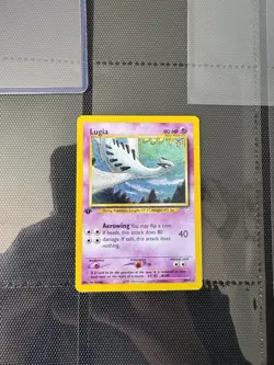 Pokemon TCG Lugia Neo Revelation 20/64 Regular 1st Edition Rare - Image 1