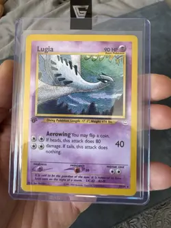 Pokemon TCG Lugia Neo Revelation 20/64 Regular 1st Edition Rare - Image 3