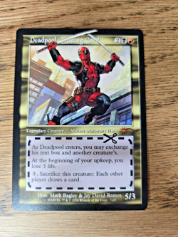 Deadpool, Trading Card (7127) - Retro Frame Non-foil Secret Lair Chase NM MTG - Image 3