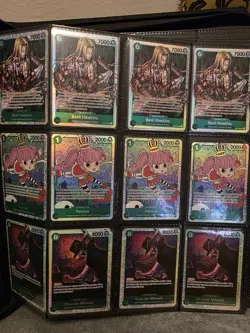Massive One Piece Card Lot! SR's And SEC Only! 450+ Cards, Binder Included! - Image 1