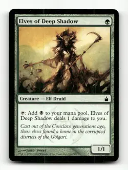 Elves of Deep Shadow Ravnica: City of Guilds #161 Magic the Gathering - Image 1