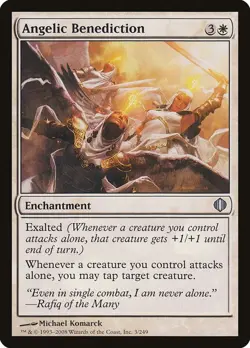 Angelic Benediction 3 Uncommon NM Shards of Alara MTG Magic: The Gathering - Image 1
