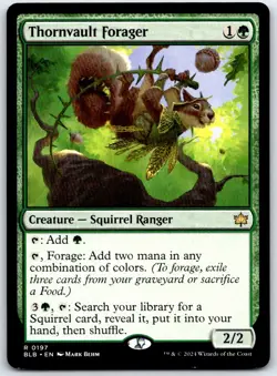 Thornvault Forager 197 R Bloomburrow Magic: The Gathering NM/M - Image 1