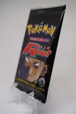 Pokemon 1st Edition Team Rocket Booster Pack Factory Sealed 1999-2000 WOTC - Image 3
