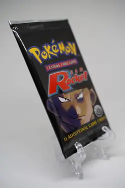 Pokemon 1st Edition Team Rocket Booster Pack Factory Sealed 1999-2000 WOTC - Image 4