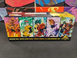 Dragon Ball Super Card Game TCG Fusion World 1st Anniversary Set SEALED ENGLISH - Image 1