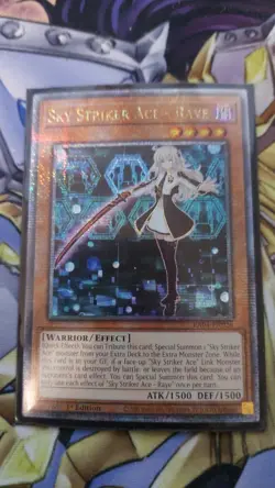 RA04-EN026 Sky Striker Ace - Raye - Quarter Century Secret Rare - Yu-Gi-Oh CARD - Image 1
