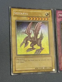 Yu-Gi-Oh! Seiyaryu - Acid Trap Hole SDD Promo Set Prismatic Secret Rare - Image 2