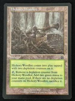 1x MTG Hickory Woodlot - Mercadian Masques (MMQ) #319 - Magic the Gathering - Image 1