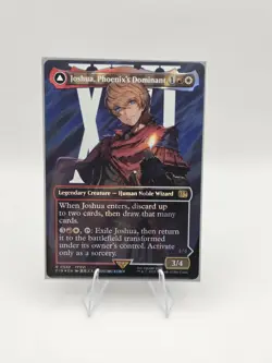 MTG Final Fantasy Joshua, Phoenix's Dominant Rare Foil Borderless 0542 - Image 1
