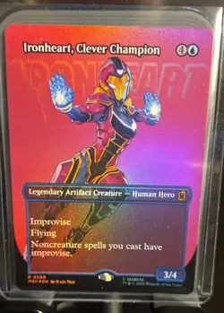 Ironheart, Clever Champion (Borderless) Marvel Super Heroes Foil - Image 1