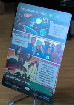 The Coming of Galactus (Borderless) Marvel Super Heroes Foil - Image 2