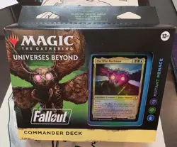 Universes Beyond: Fallout Commander Deck - Mutant Menace MTG Brand New Sealed 195166228532 - Image 1