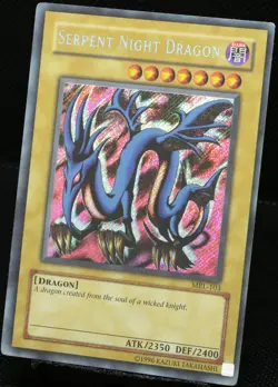Yu-Gi-Oh! Serpent Night Dragon MRL-103 Secret Rare (G) 2002 Magic Ruler American - Image 3