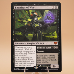 Emeritus of Woe | 80 | Regular | Mythic | Secrets of Strixhaven | MTG | Fresh - Image 1