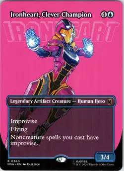 Ironheart, Clever Champion (Borderless) 360 Marvel Super Heroes NM - Image 1