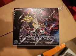 Yugioh Chaos Origins Booster Box 1st Edition Factory Sealed - Image 1