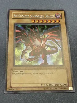 Yu-Gi-Oh! Rotaugiger Schwarzer Drache PCJ Promo Secret Rare Red-Eyes B. Dragon - Image 3