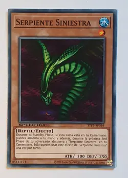 Yugioh STP5-SP016 Sinister Serpent Speed Duel NM - Image 1