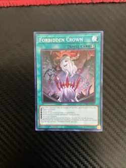 Forbidden Crown BPRO-EN067 Secret Rare Burst Protocol 1st Edition Yu-Gi-Oh! - Image 1