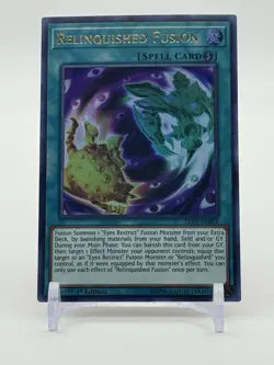 Yu-Gi-Oh! Relinquished Fusion Ultra Rare 1st Edition LED2-EN004 NM - Image 1