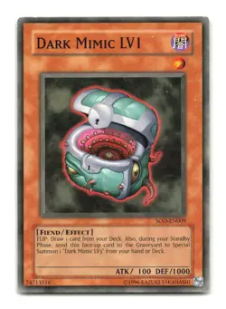 Dark Mimic LV1 - SOD-EN009 - YuGiOh-LP - Image 1