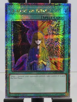 Yu-Gi-Oh! Change of Heart (RA01-EN050) Quarter Century Secret Rare 1st Ed *NM* - Image 1