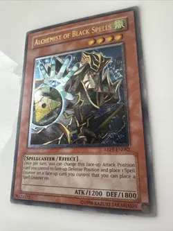 Yugioh Alchemist of Black Spells ABPF-EN082 Unlimited Ed Ultimate Rare - Image 2