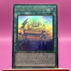 YuGiOh Vaalmonica the Agathokakological Voice VASM-EN035 Ultra Rare 1st edition - Image 1