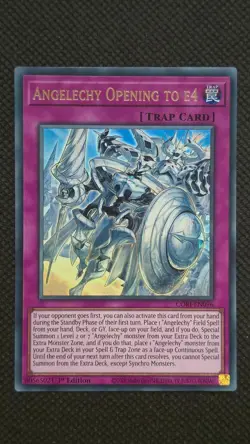 Angelechy Opening to e4 ULTRA RARE CORI-EN096 Chaos Origins Yu-Gi-Oh 1st Edition - Image 1