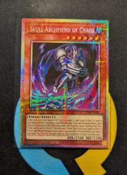 CORI-EN002 Skull Archfiend of Chaos Starlight Rare 1st YuGiOh - Image 1