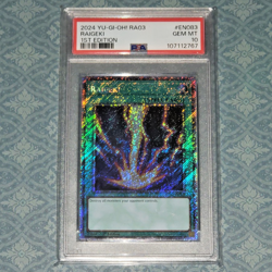 2024 YU-GI-OH! RA03-QUARTER CENTURY BONANZA 1ST ED #EN083 RAIGEKI PSA 10 - Image 1