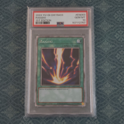2024 YU-GI-OH! RA03-QUARTER CENTURY BONANZA 1ST ED #EN083 RAIGEKI PSA 10 - Image 4