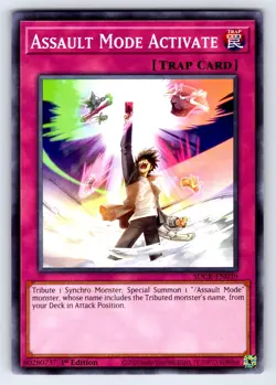Assault Mode Activate Common Structure Deck: The Crimson King SDCK-EN039 LP - Image 1