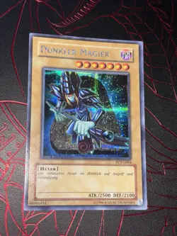 Dunkler Magier PCY-G004 Secret Rare Deutsch VG YUGIOH - Image 3