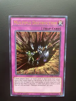Yugioh Multiple Destruction DPBC-EN005 Ultra Rare 1st Edition LP/MP - Image 1