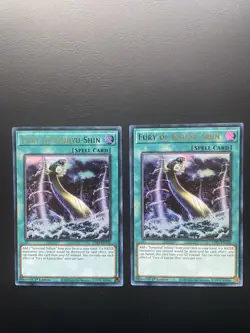Yugioh Fury Of Kairyu-Shin LDS1-EN120 Ultra Rare 1st Edition NM/LP X2 - Image 1