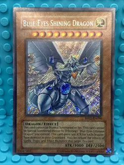 Yugioh! Blue-Eyes Shining Dragon RP02-EN096 Secret Rare Retro Pack Reprint - Image 2