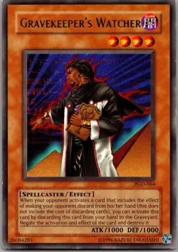 Gravekeeper's Watcher PGD-064 Rare Pharaonic Guardian Yu-Gi-Oh Unlimited LP - Image 1