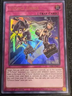 S-Force Chase LIOV-EN077 1st Edition Ultra Rare NM Yu-Gi-Oh! - Image 1