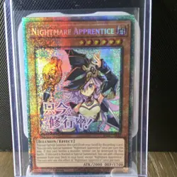 Konami Yu-Gi-Oh! TCG Nightmare Apprentice RA05-EN135 QCSR 1st Ed Foil - Image 1