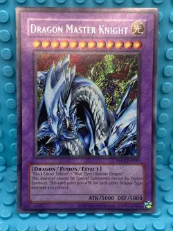 Yugioh! Dragon Master Knight RP02-EN097 Secret Rare Retro Pack Reprint - Image 2