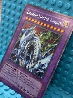 Yugioh! Dragon Master Knight RP02-EN097 Secret Rare Retro Pack Reprint - Image 3