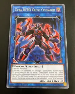 Xtra HERO Cross Crusader - DANE-EN045 - Rare 1st Edition - Yugioh - Image 1
