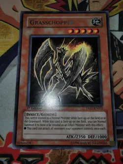 Grasschopper taev-en022 1st Edition (LP/MP) Rare Yu-Gi-Oh! - Image 3